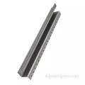 Black U Dype Fence Post
